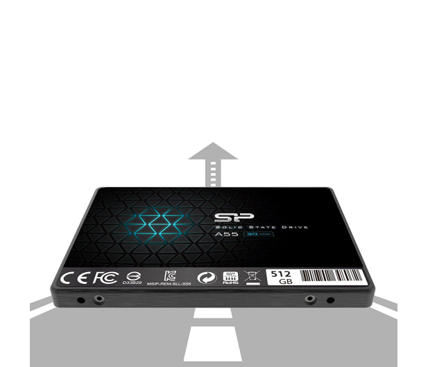 Silicon Power 512GB 2,5" SATA SSD A55 - 446346 - zdjęcie 6